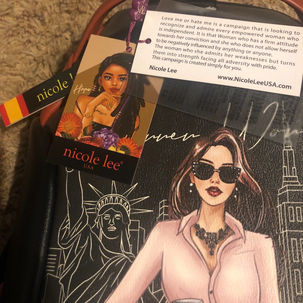 Brand new Nicole Lee sling backpack. Never used.